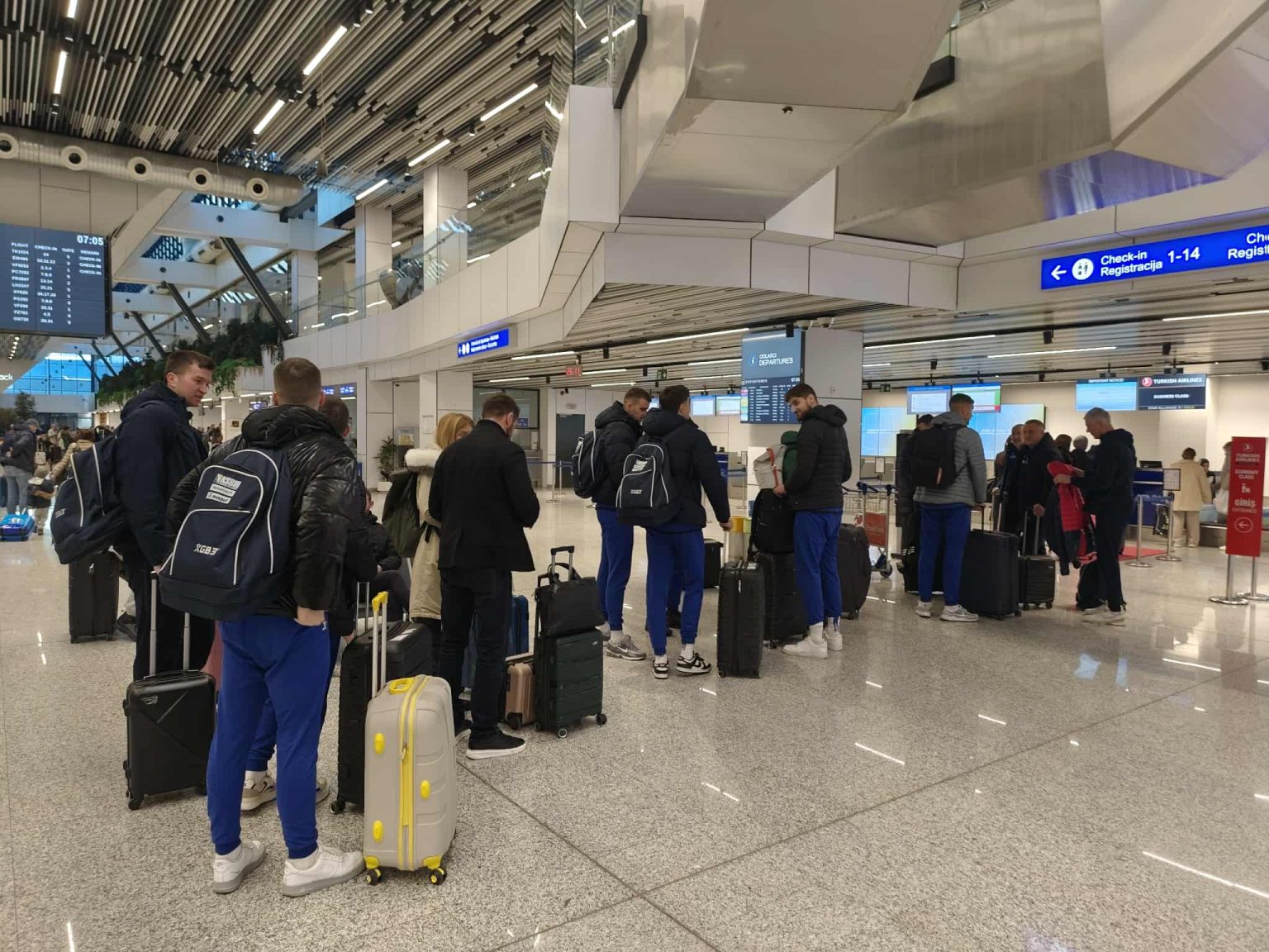 Košarkaši BiH jutros otputovali u Tursku