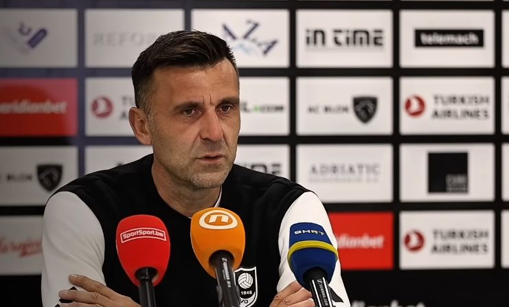 Cvitanović: Ovo je prva sedmica u kojoj nemamo povrijeđenih igrača