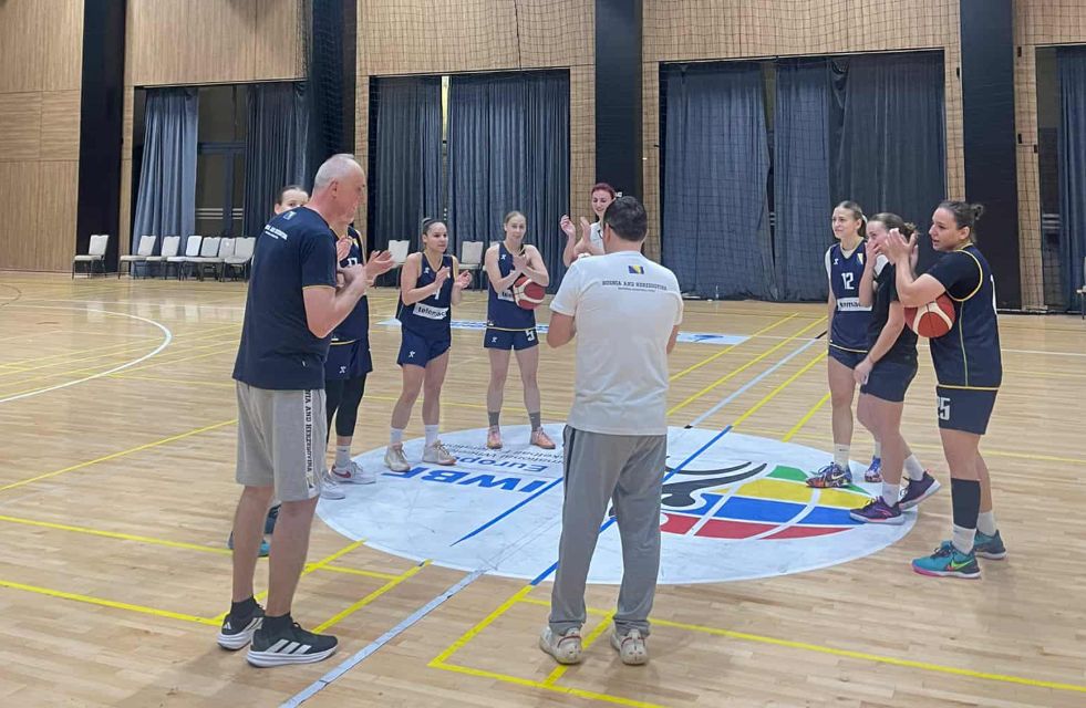 Ženska košarkaška reprezentacija BiH počela s pripremama za predstojeće utakmice