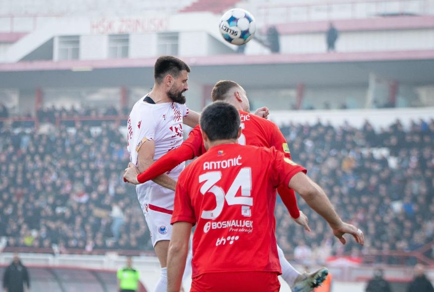 WWin liga BiH (18. kolo): Zrinjski – Velež 1:1