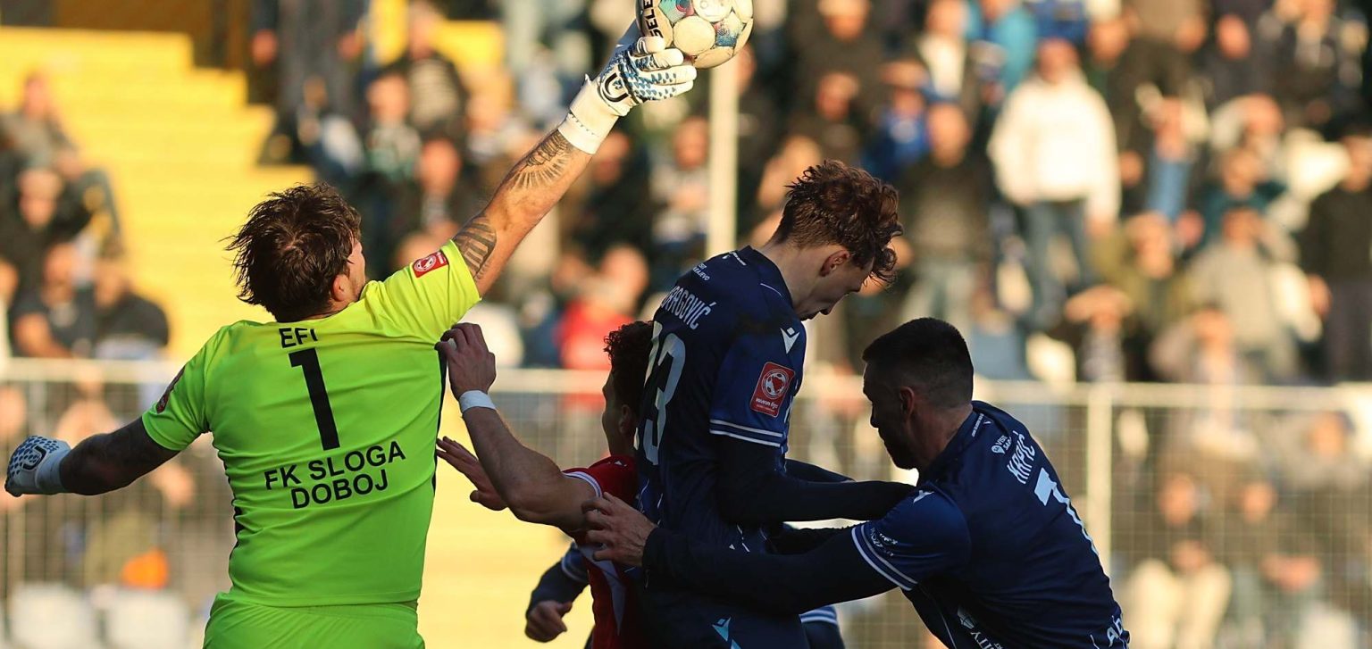 Kup BiH (1/4 finale): Željezničar – Sloga Meridian 0:1