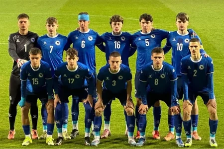Juniorska reprezentacija BiH remijem protiv Izraela okončala kvalifikacije za EP
