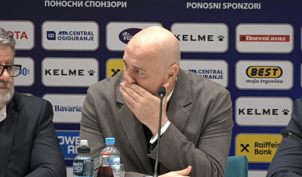 Barbarez zaplakao na press-konferenciji: Samo čekam 12. juni, to je moj san