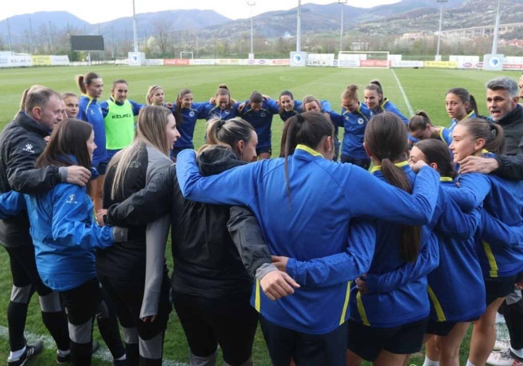 Ženska nogometna reprezentacija BiH se okupila uoči duela s Litvanijom