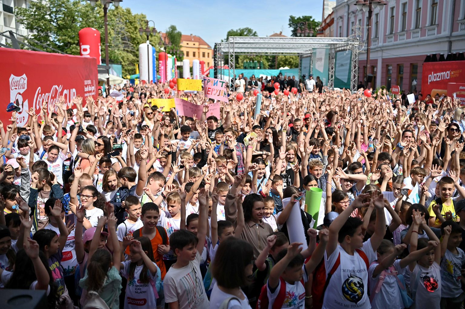 Svečanom ceremonijom u Brčkom otvorena 16. sezona Plazma Sportskih igara mladih