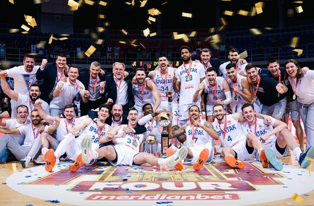 Spartak prvi put šampion Srbije, doprinos uspjehu dao i reprezentativac BiH