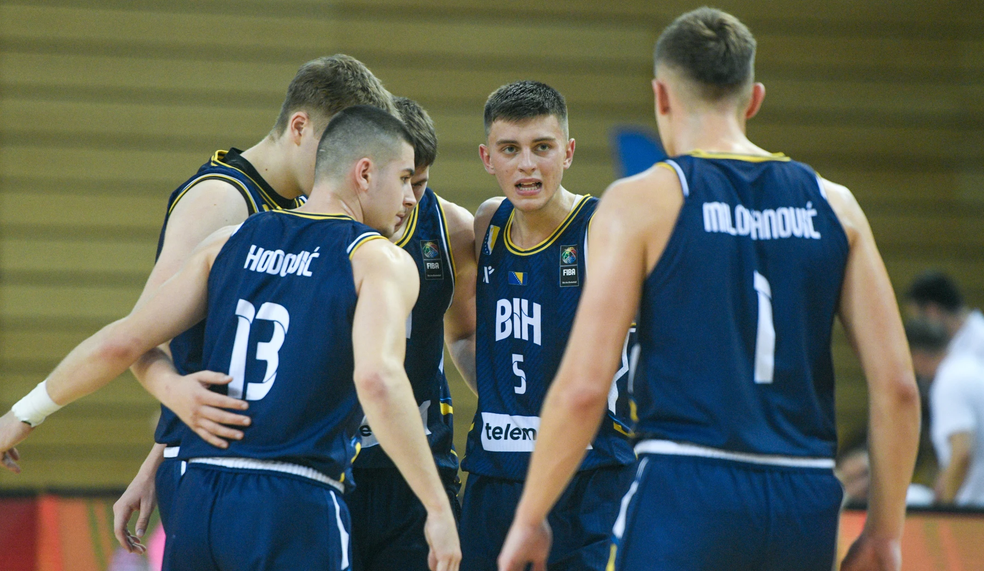 U-18 reprezentacija BiH upisala prvu pobjedu na Evropskom prvenstvu B divizije
