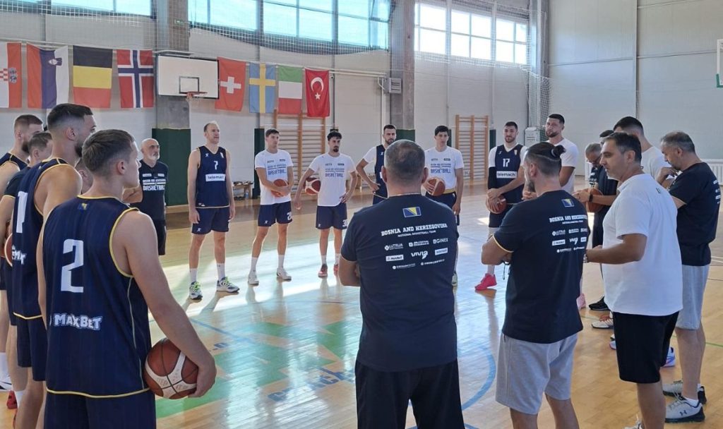 Počele pripreme košarkaške reprezentacije BiH