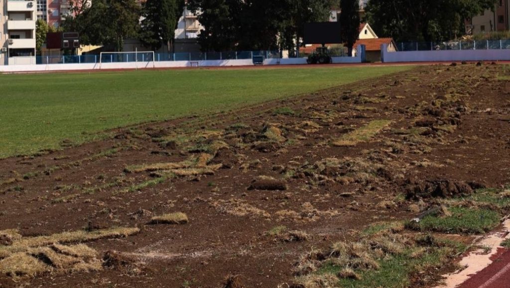 Počela velika rekonstrukcija terena na stadionu Police