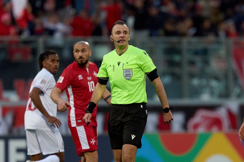 Irfan Peljto sudi utakmicu play-offa Evropske lige